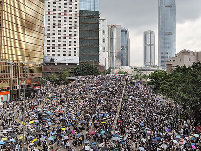 Hong Kong anti-extradition bill protest: demonstrators gather to oppose proposed legislation