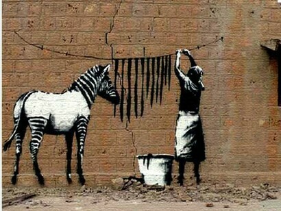Banksy, Cleaning time
