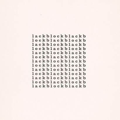 Concrete Poetry. Courtesy of J. Paul Getty