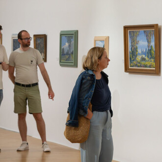 The enigmatic Gregor Perušek (1887–1940), exhibition view. Courtesy of MG+MSUM