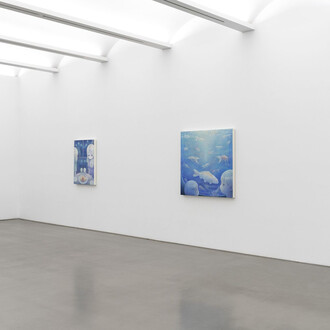 ob, Phantom tales, exhibition view. Courtesy of Perrotin