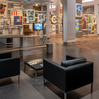 Avant-garde—graphic design on the rise, exhibition view. Courtesy of Museum für Gestaltung