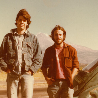 Doug Biggert
Hitchhiker Series, c.1970s
c-print
3 1/2 x 4 7/8 inches
unique © Doug Biggert, courtesy George Adams Gallery