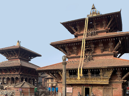 Bhimsen Temple & Vishwanath Temple, Lalitpur Patan Durbar Square