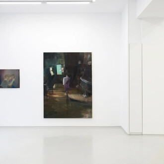 Tim Sandow, Krefeld, exhibition view. Courtesy of Galerie Droste