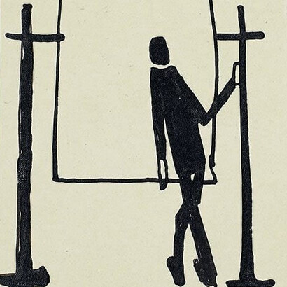 Dibujo del escritor y artista visual Franz Kafka, sin fecha