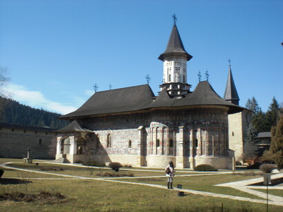 Bucovina, Rumanía. Iglesia del Monasterio de Sucevita. Foto: Patricia García