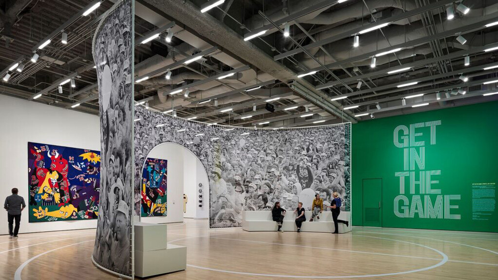 Various artists, Get in the game. Sports, art, culture, exhibition view. Courtesy of San Francisco Museum of Modern Art