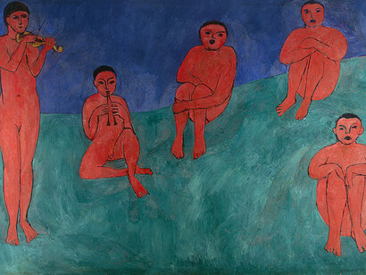 Henri Matisse, La música, 1910