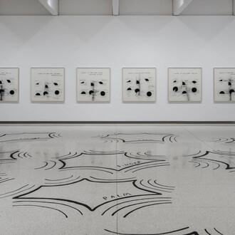 Christine Sun Kim, All day all night, exhibition view. Courtesy of Walker Art Center