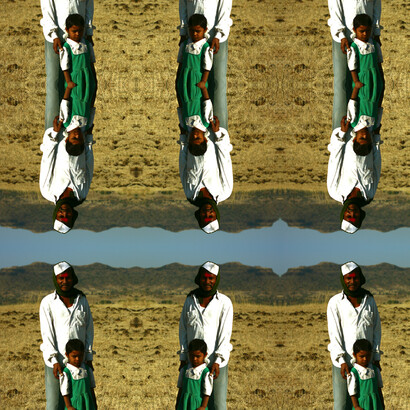 Sagar Shiriskar, Father & Daughter, Jejuri, Maharashtra, 2011