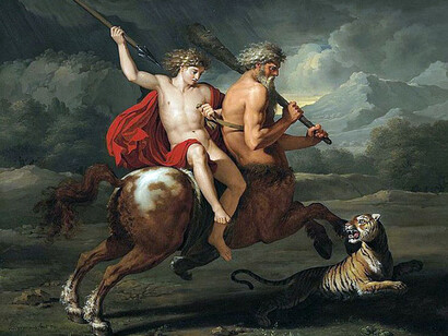 Benigne Gagneraux, Achille e Chirone, 1795-1756