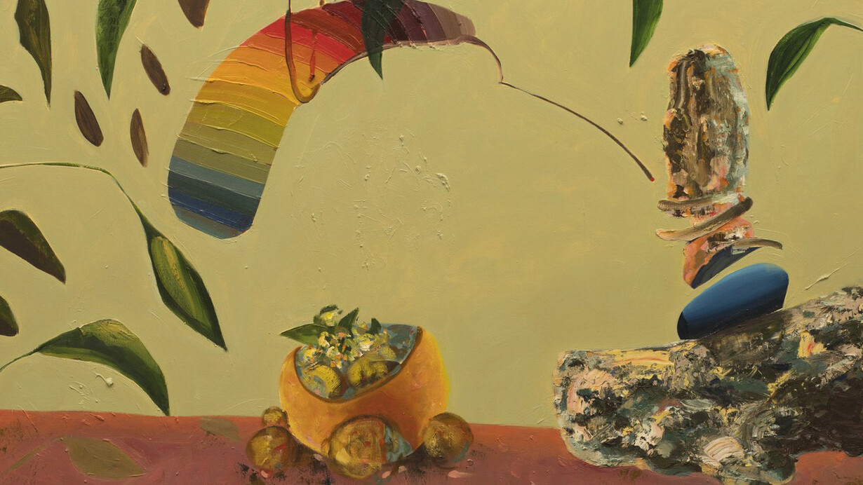 Damien Flood, Dressing table (detail), 2024. Courtesy of Green On Red Gallery