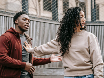 The act of parting ways embodies the existential conflict of moving forward while grappling with the echoes of past connections and the uncertainty of future paths
