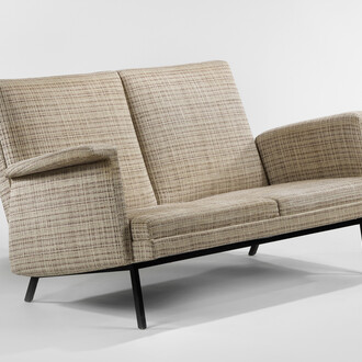 Jacques Dumond, Two-seater sofa, 1956. Courtesy of Demisch Danant