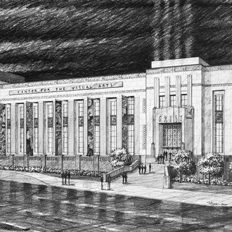 Seab A. Tuck III, Frist Center for the Visual Arts (detail), 2000. Courtesy of Frist Art Museum