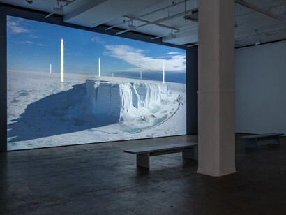 Laurent Grasso, Artificialis, exhibition view. Courtesy of Sean Kelly Gallery