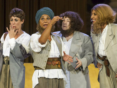 Escena de "La asamblea de las mujeres"