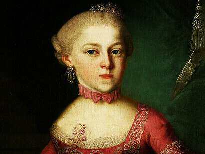 Maria Anna Mozart (Nannerl), sorella del più virtuoso Amadeus