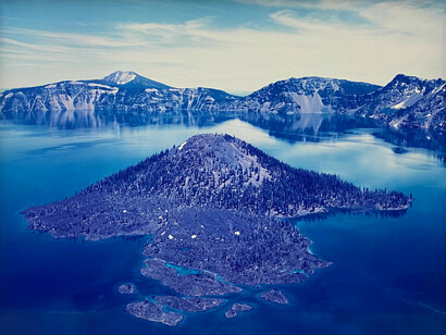 David Benjamin Sherry, Deep blue sea rising, Oregon, 2014.Courtesy of Georgia Museum of Art