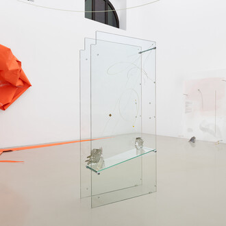Nora Schultz, Now and the non-watch, exhibition view. Courtesy of Galerie Meyer Kainer. Photo by © Simon Veres