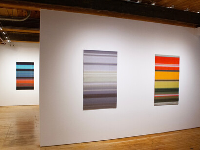 Claire Campbell Park, Still point in the motion of being, exhibition view. Courtesy of Goya Contemporary Gallery