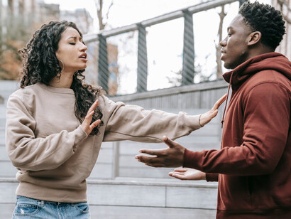 The moment of separation captures the tension between continued connection and inevitable loss, reflecting the complex dynamics of human interactions and the impact of interruptions