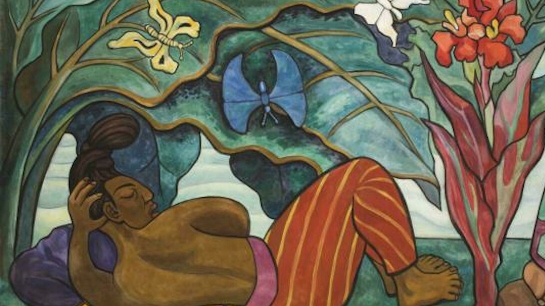 Diego Rivera, Juchitán River Río Juchitán (panel 4). Courtesy of Dallas Museum of Art