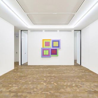 Peter Halley, Parable, exhibition view. Courtesy of Ceysson and Bénétière Gallery