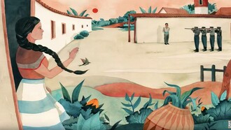 Ilustración de Luisa Rivera para la edición especial por los 50 años de ‘Cien años de soledad’ (2017, Penguin Random House)