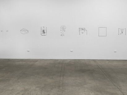 Julien Bismuth, Perchings, exhibition view. Courtesy of the artist and The Box. Photo by Fredrik Nilsen Studio