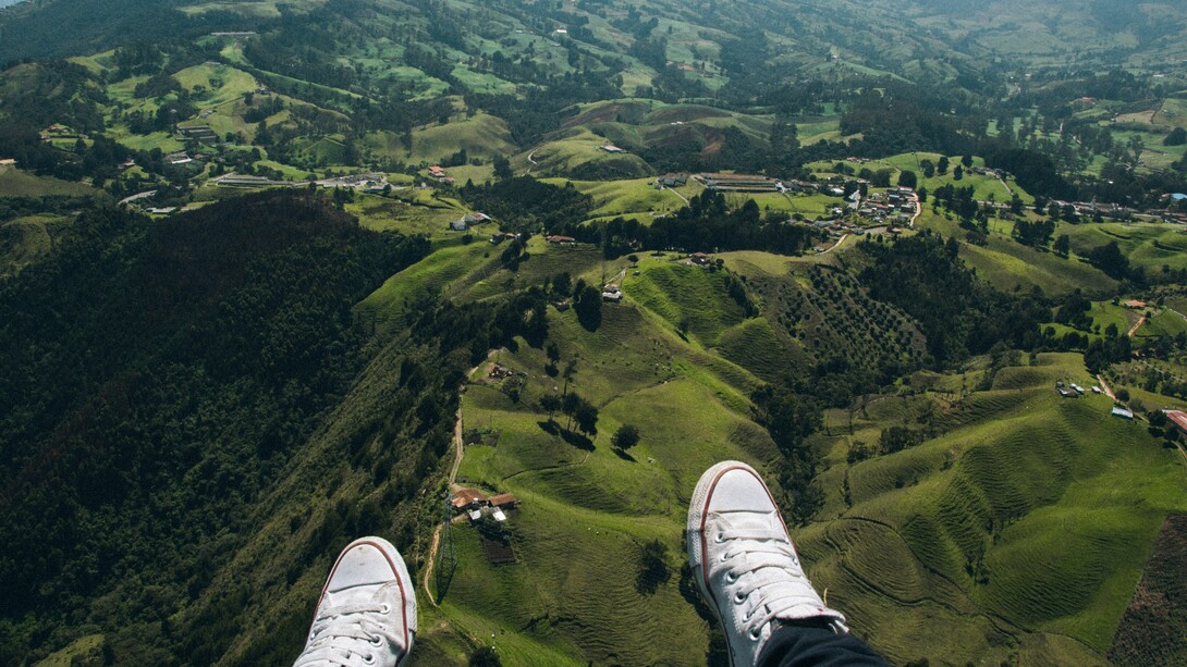 Colombia se asoma... ¿a un nuevo futuro? (Mirador de San Félix, Medellín)