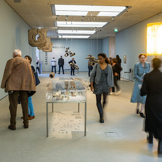 Nika Neelova, Cascade, exhibition view. Courtesy of Museum der Moderne