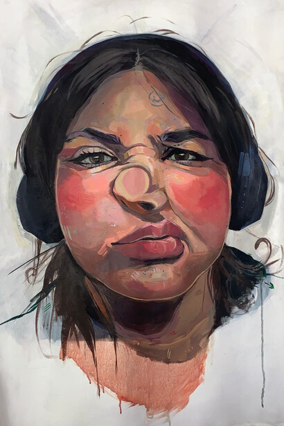 Kaitlyn Howard, My Unconventional Self, 2023. Courtesy of Pan American Art Projects Gallery