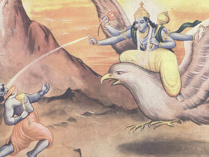 Vishnu kills Mali