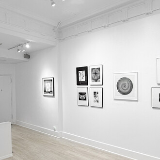 Gottfried Jäger and the founders of the generative photography, exhibition view. Courtesy of Sous les Étoiles Gallery