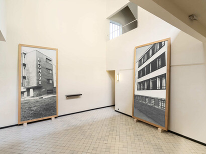 Günther Förg, Le moderne, vue de l'exposition. Avec l'aimable autorisation d'Almine Rech