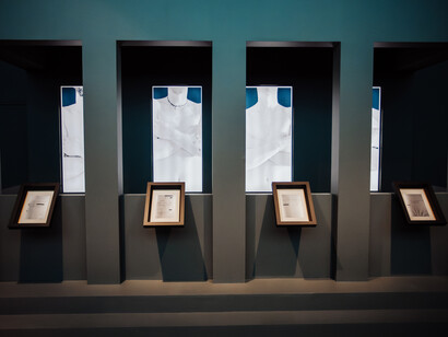 Jevgeni Zolotko, The secret of Adam, exhibition view. Courtesy of the Art Museum of Estonia
