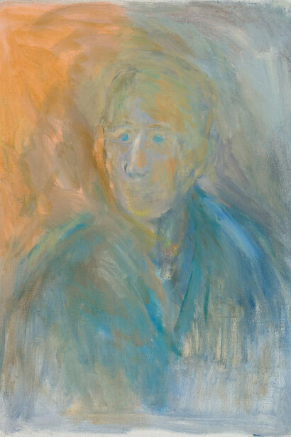 Y.N. Larin, After the disease, self-portrait, 1998. Courtesy of New Tretyakov Gallery