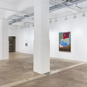 Ally Fallon, At the still point of the turning world, exhibition view. Courtesy of Hales Gallery