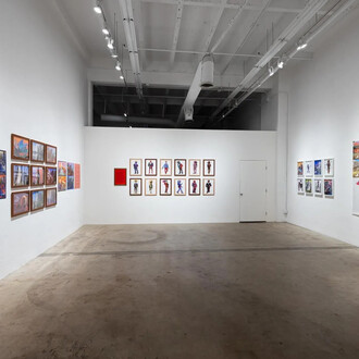 Lane Barden, This was the landscape of our innocence, exhibition view. Courtesy of Track 16 Gallery
