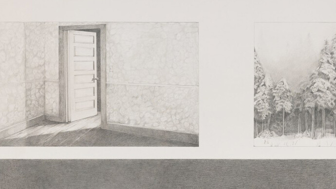 Olivia Erlanger, Laura’s room (8902, 6701, 468), 2025. Courtesy of Luhring Augustine