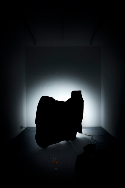 Vladislav Markov, blood thinner, low-dose aspirin, best painkillers for kids, exhibition view. Courtesy of The Address