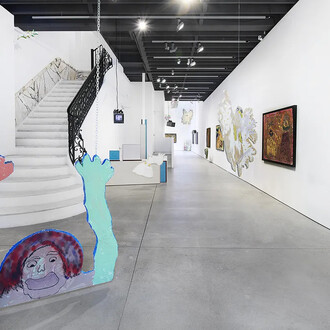 Lloyd Foster, Spiritual technology, exhibition view. Courtesy of Anton Kern Gallery
