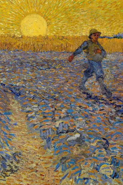 Vincent Van Gogh, “Il seminatore”, 1888, Museo Kröller-Müller, Otterlo, Paesi Bassi