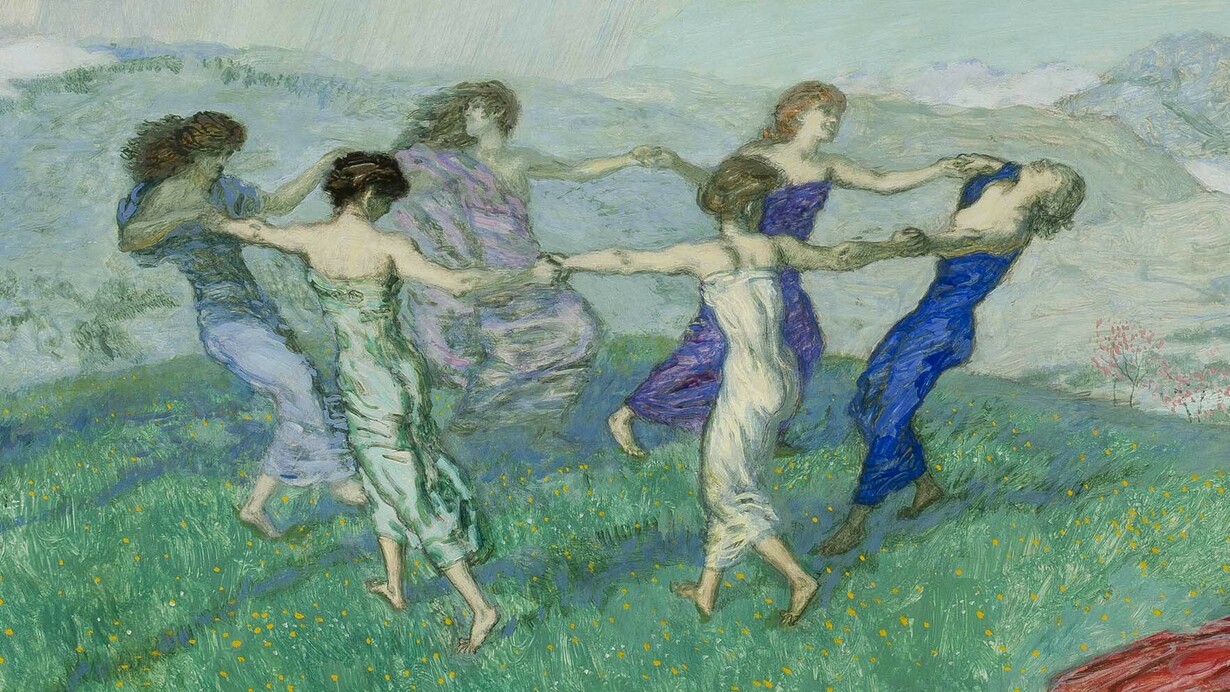 Franz von Stuck, Dancing cirlce, 1910. Courtesy of Bundeskunsthalle