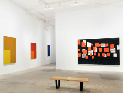David Diao, Put to the test, exhibition view. Courtesy of Greene Naftali