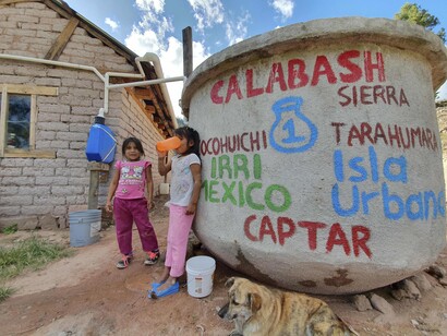 Isla Urbana, Rainwater harvesting systems, Mexico City, Mexico, 2009-ongoing. Courtesy of Museum für Gestaltung