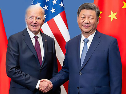 President of the United States Joe Biden meeting General Secretary of the Chinese Communist Party Xi Jinping meeting at the sidelines of APEC Peru 2024
