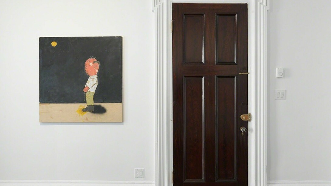 Old Artist Pissing At The Moon, Exhibition view. Courtesy of Horton Gallery